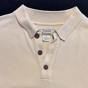 Tommy Bahama Beige Polo Shirt